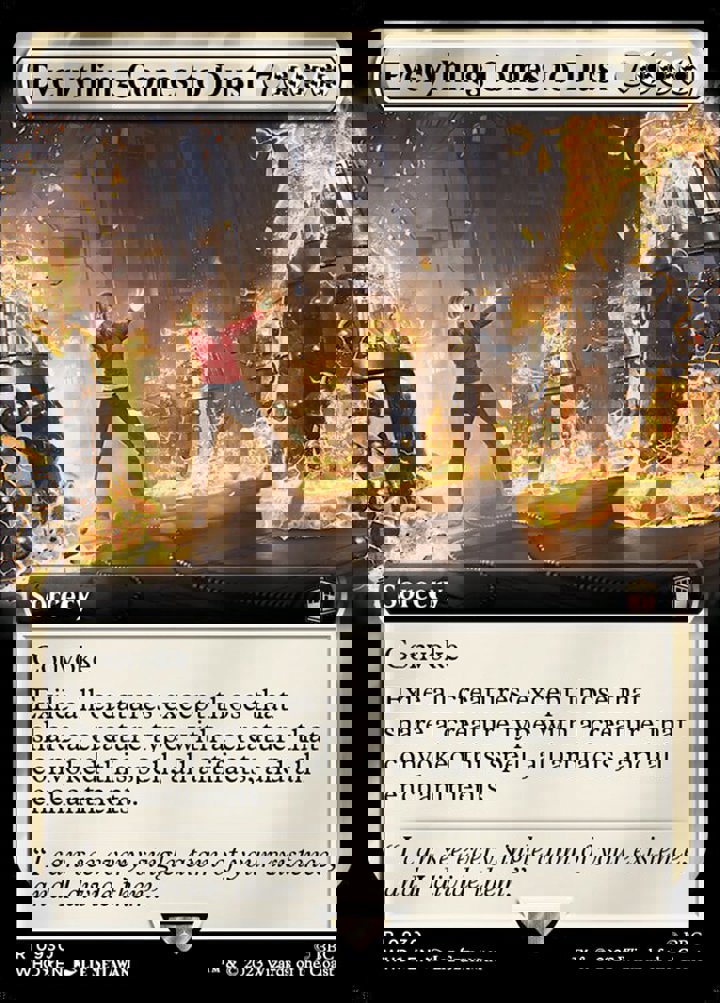 Everything Comes to Dust (V.3)