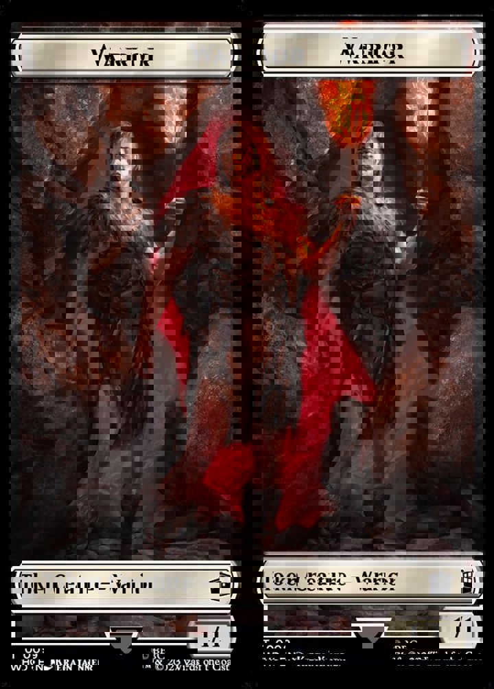 Warrior Token (White 1/1)