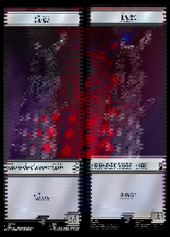 Dalek Token (Artifact 3/3)