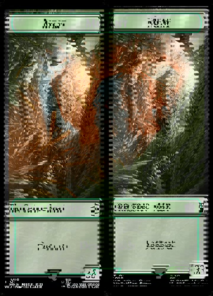 Mutant Token (Green 3/3)