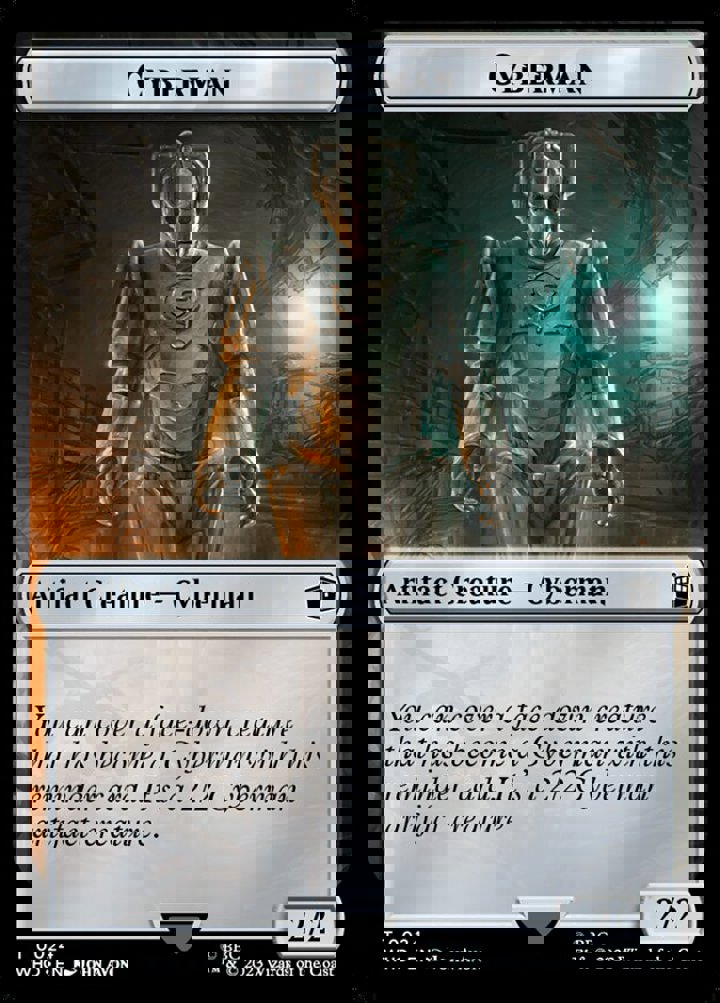 Cyberman Token (Artifact 2/2)