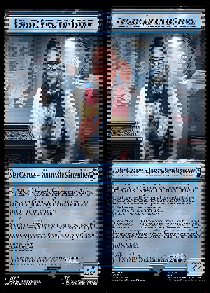 Osgood, Operation Double Token (Blue 2/2)