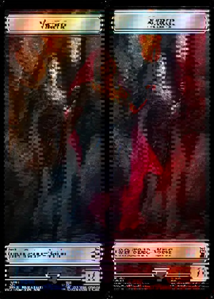 Warrior Token (W 1/1) // Alien Warrior Token (R 2/2) (V.2)