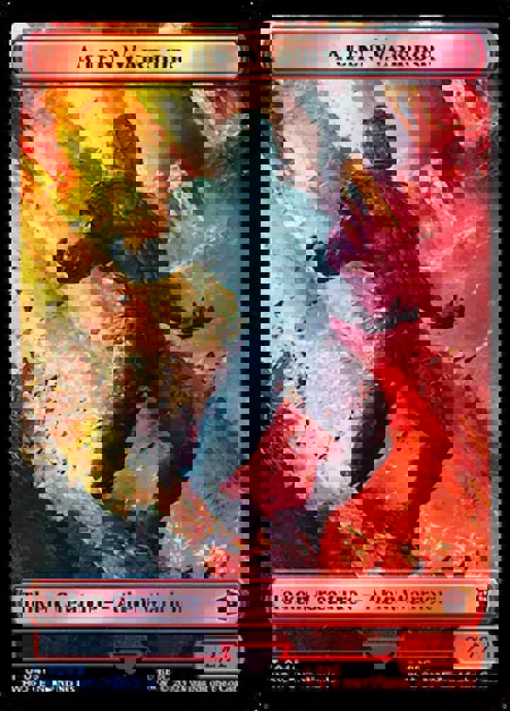 Copy Token // Alien Warrior Token (R 2/2) (V.2)