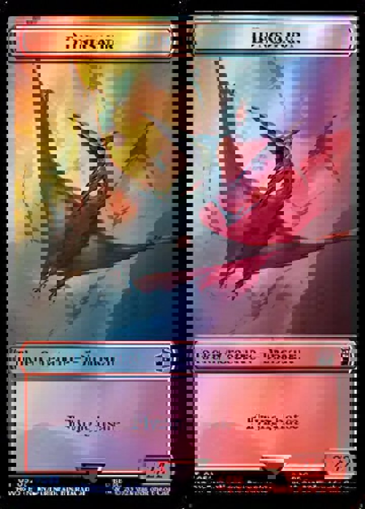 Copy Token // Dinosaur Token (RW 2/2) (V.2)