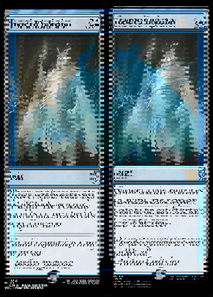 Theoretical Duplication