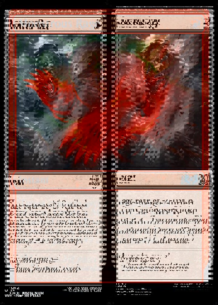 Monstrous Rage