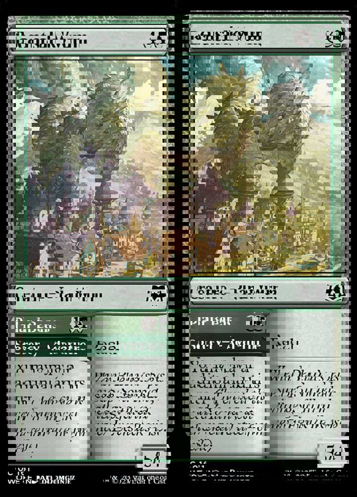 Beanstalk Wurm // Plant Beans