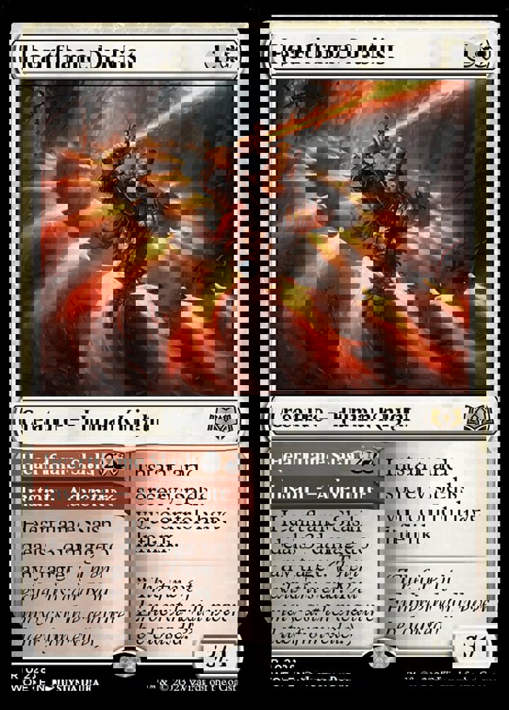 Heartflame Duelist // Heartflame Slash