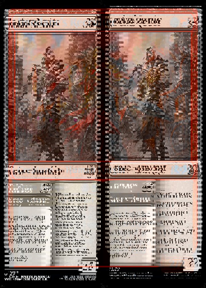 Imodane's Recruiter // Train Troops