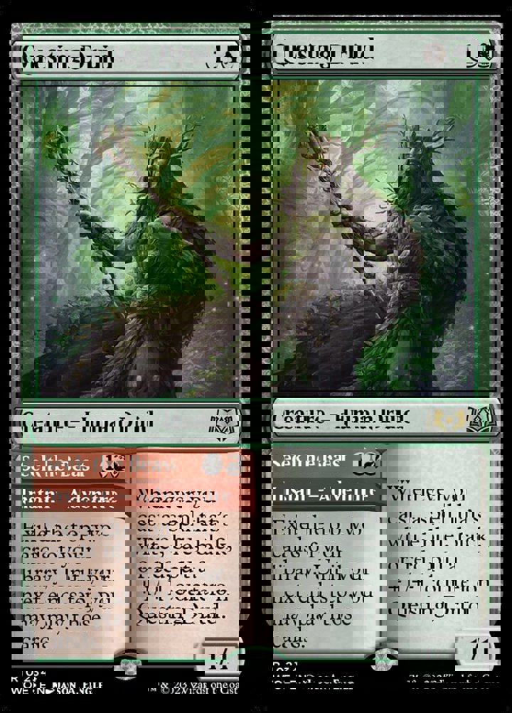Questing Druid // Seek the Beast