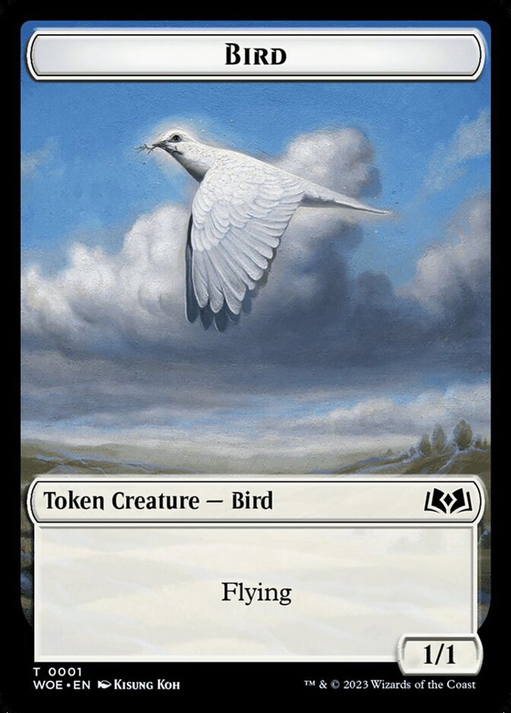 Bird Token (White 1/1)