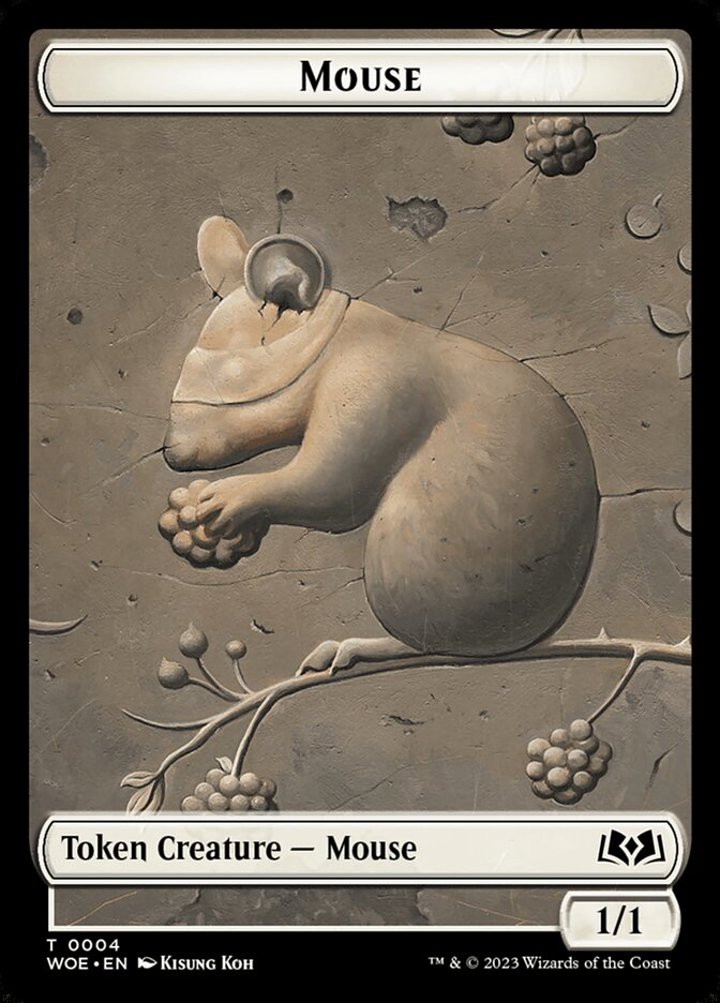 Mouse Token (White 1/1)