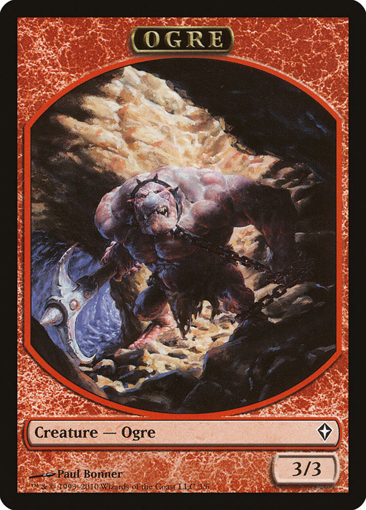 Ogre Token (Red 3/3)