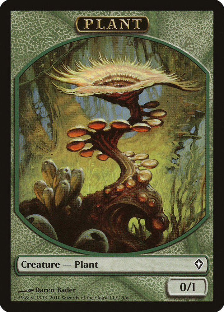 Plant Token (Green 0/1)