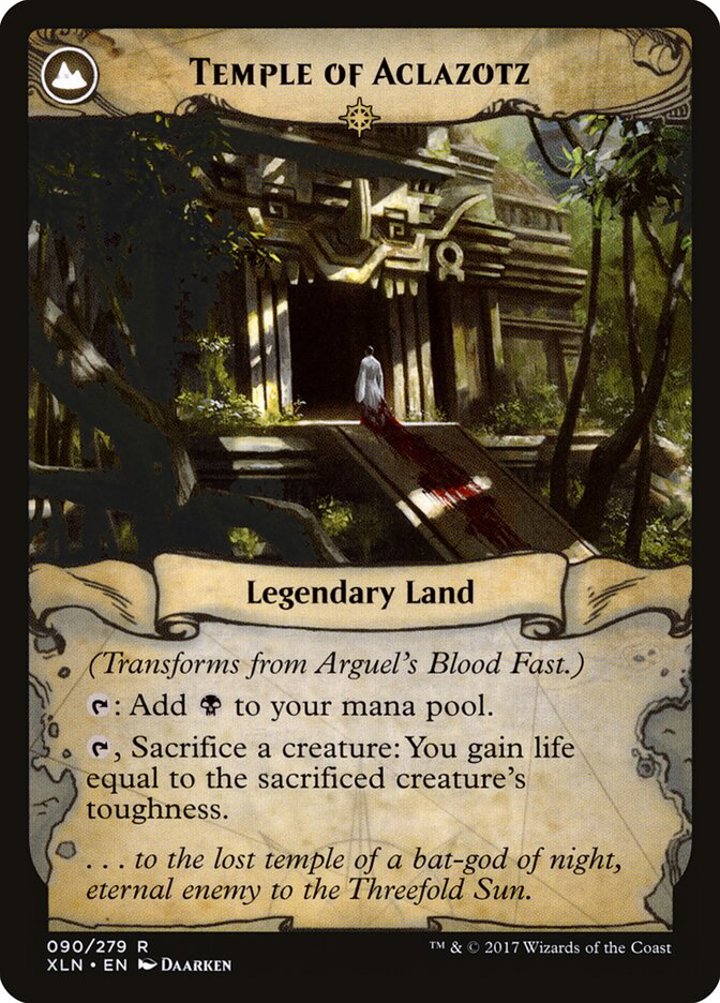Arguel's Blood Fast / Temple of Aclazotz