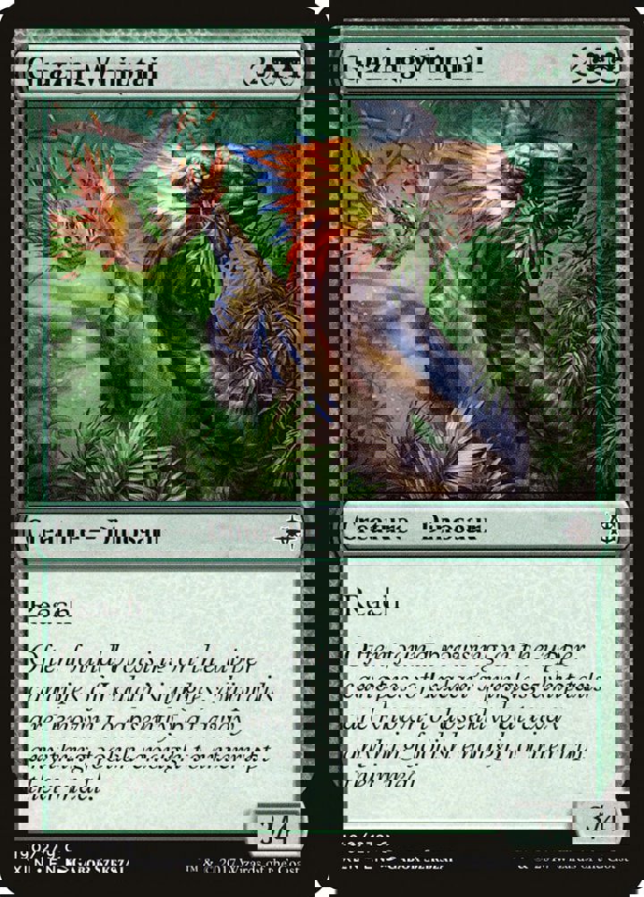 Grazing Whiptail Single: Magic: The Gathering Ixalan Einzelkarte