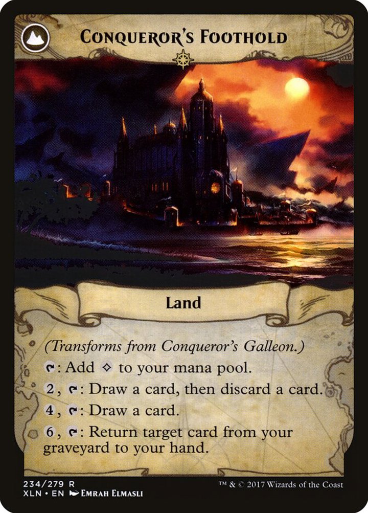 Conqueror's Galleon / Conqueror's Foothold