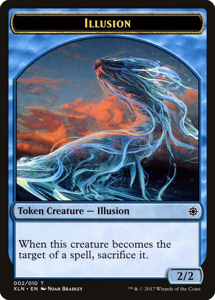 Illusion Token (Blue 2/2 Spellweakness)
