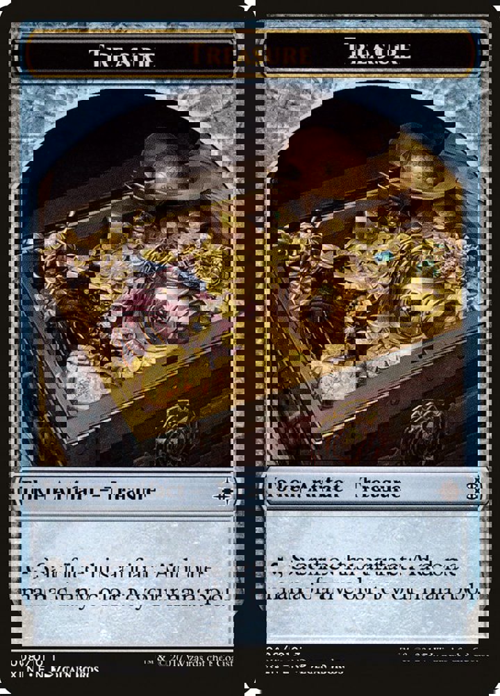 Vampire Token (W 1/1) // Treasure Token