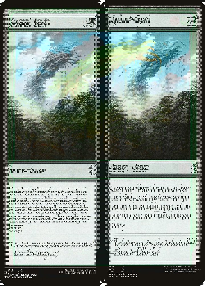 Kodama's Reach