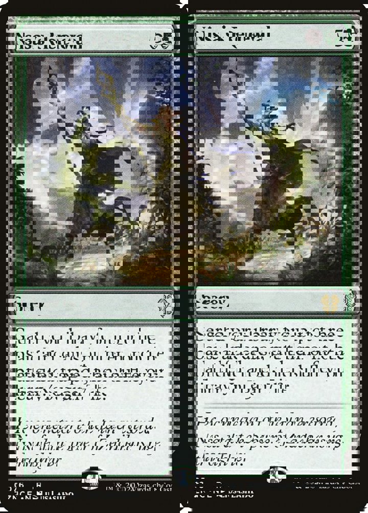Nissa's Renewal