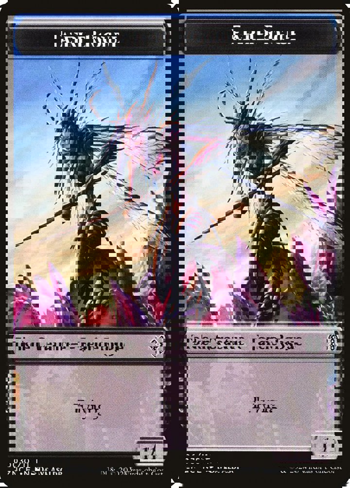 Faerie Rogue Token (B 1/1) // Germ Token (B 0/0)