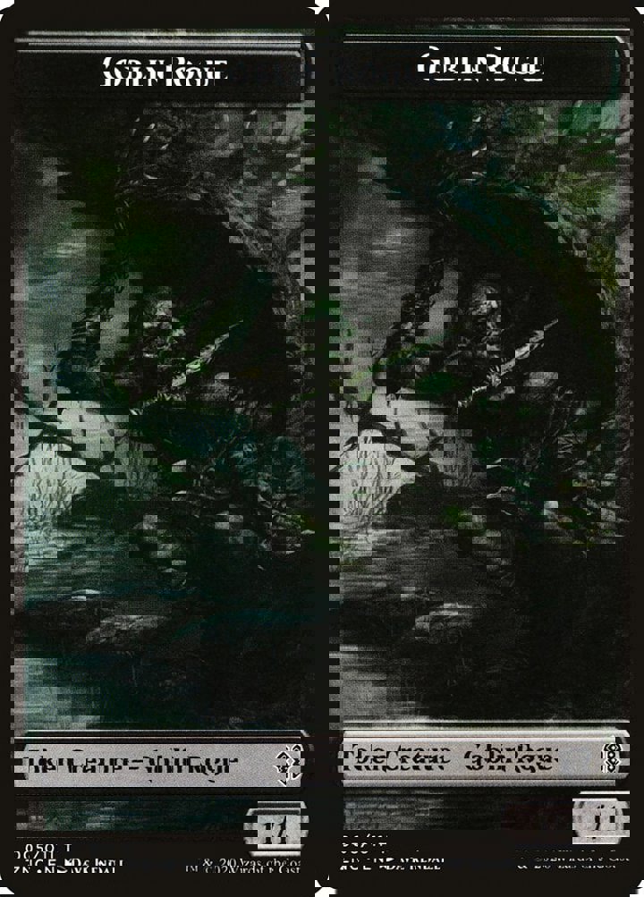 Faerie Rogue Token (B 1/1) // Goblin Rogue Token (B 1/1)