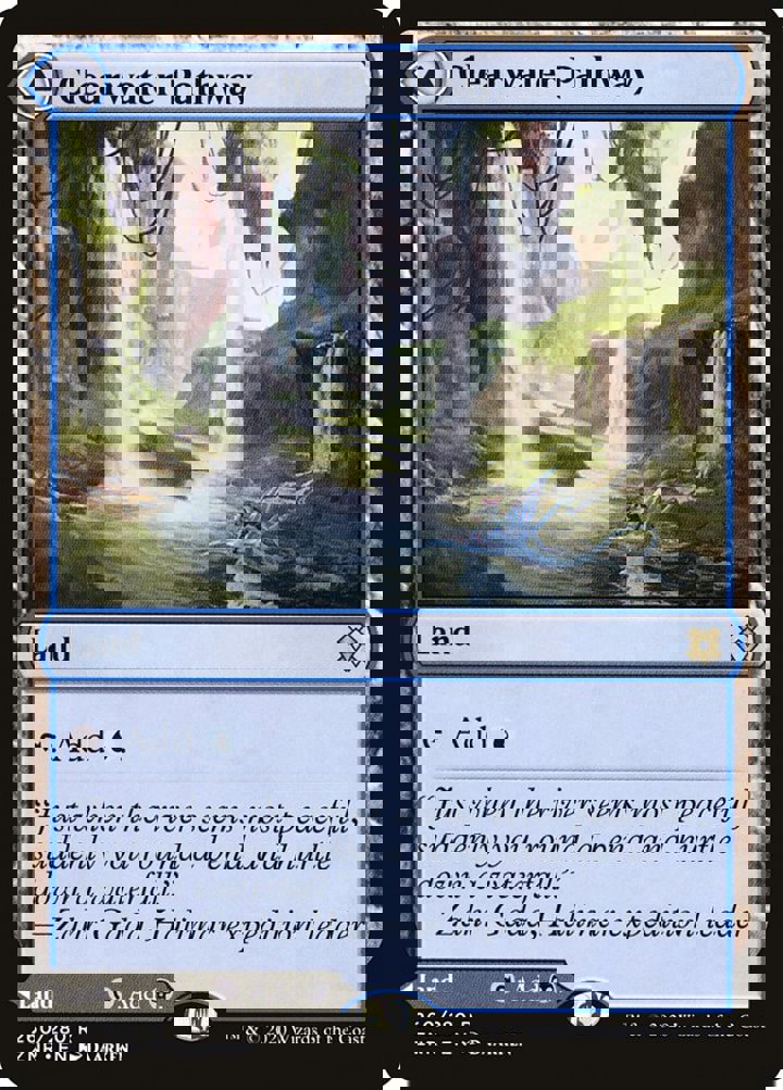 Clearwater Pathway // Murkwater Pathway Single: Magic: The Gathering Zendikar Rising Einzelkarte