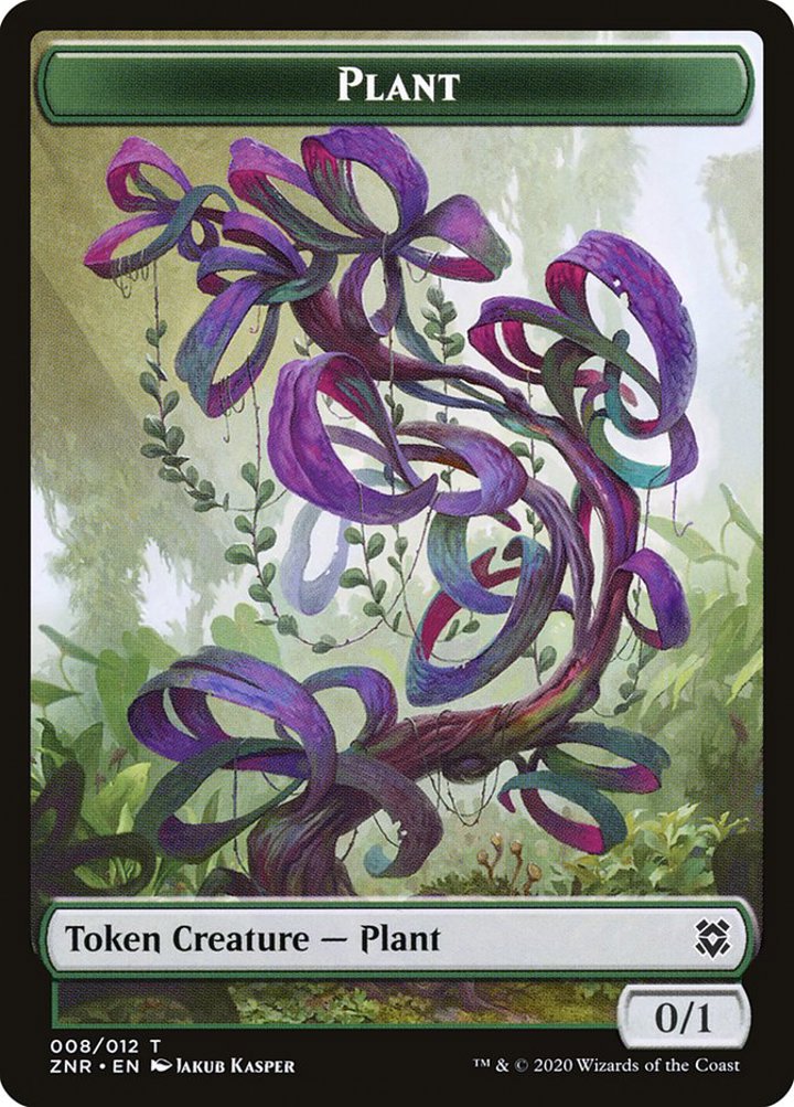 Plant Token (Green 0/1)