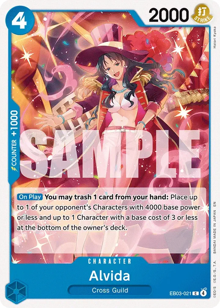 Alvida (EB03-021) (V.1) Single: One Piece Heroines Edition Einzelkarte