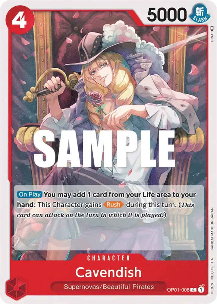 Cavendish (OP01-008) (V.1)
