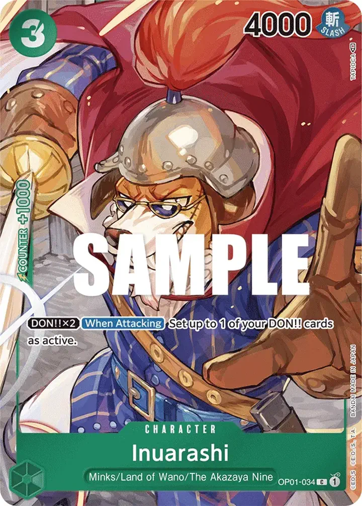 Inuarashi (OP01-034) (V.2)