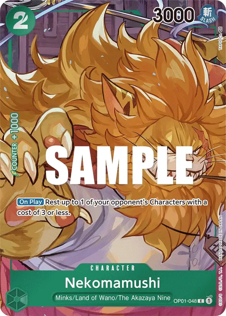 Nekomamushi (OP01-048) (V.2)