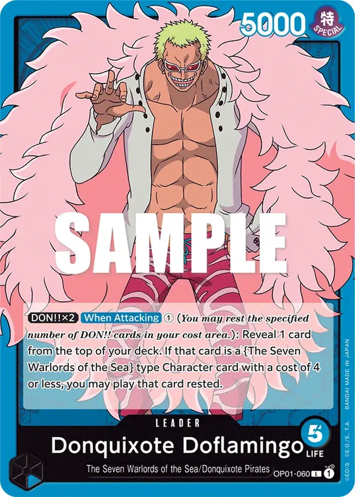 Donquixote Doflamingo (OP01-060) (V.1)