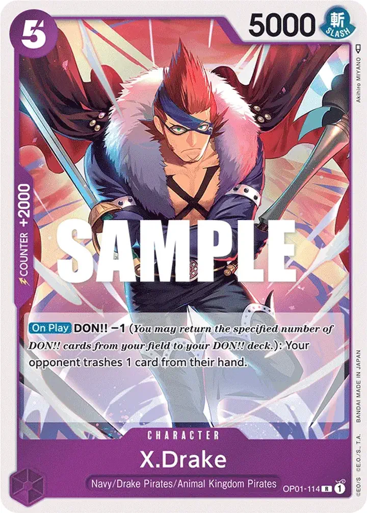 X.Drake (OP01-114)