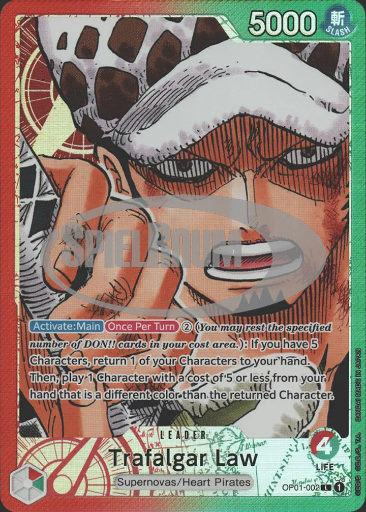 Trafalgar Law (OP01-002) (V.2)