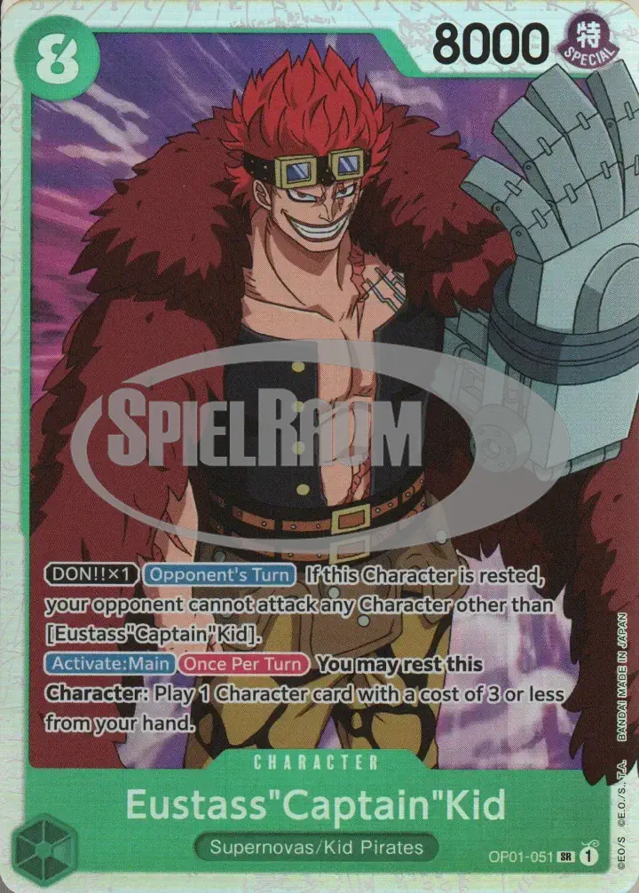 Eustass"Captain"Kid (OP01-051) (V.1)