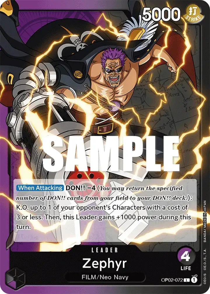 Zephyr (OP02-072) (V.1)