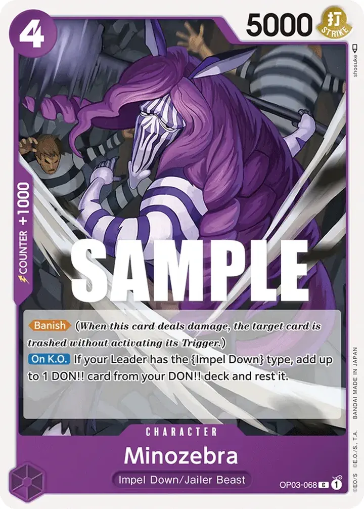 Minozebra (OP03-068)