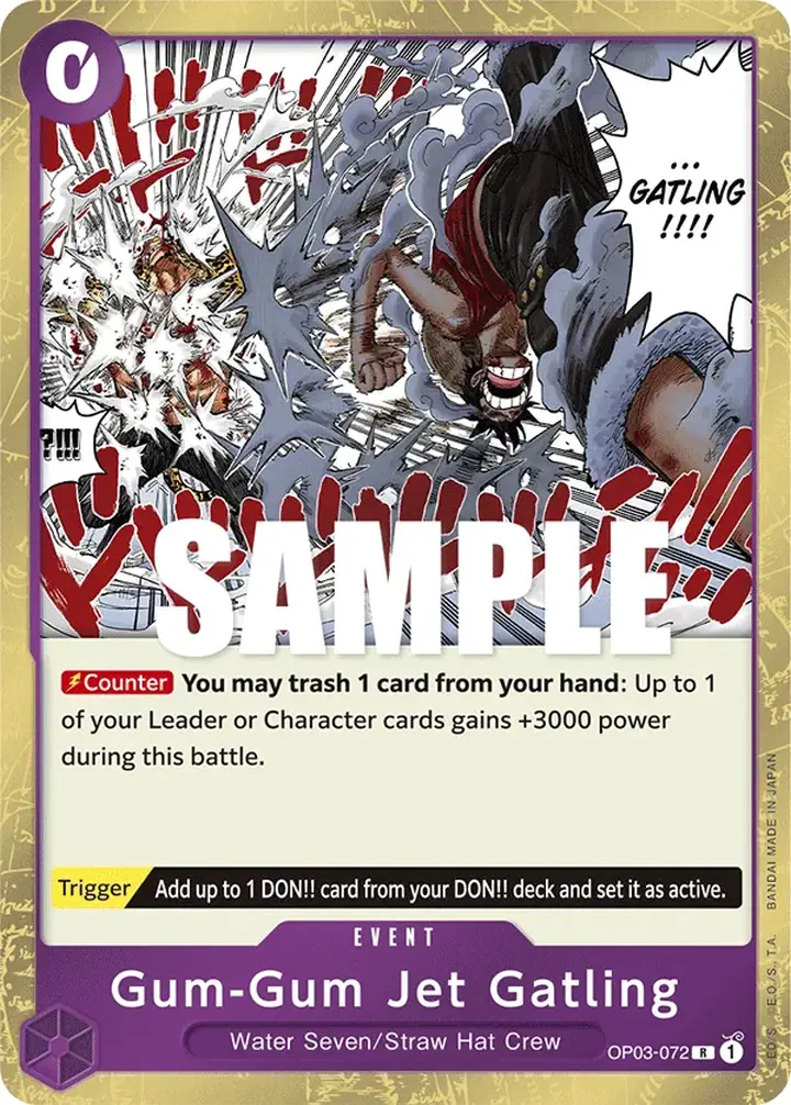 Gum-Gum Jet Gatling (OP03-072)