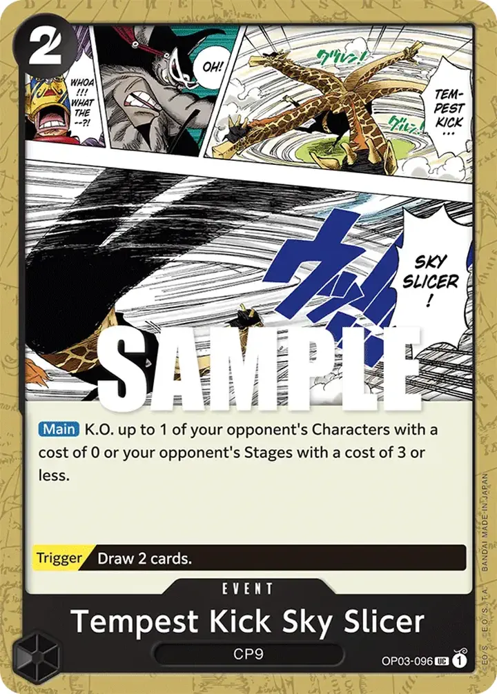 Tempest Kick Sky Slicer (OP03-096)