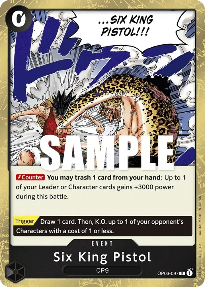 Six King Pistol (OP03-097)