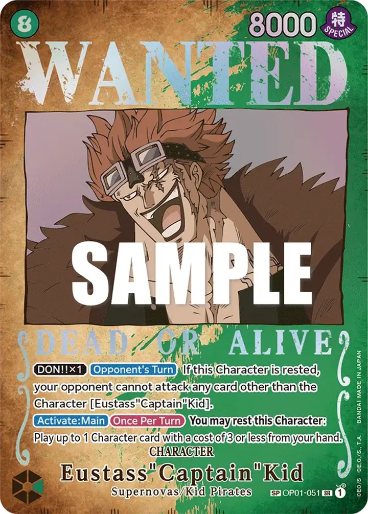 Eustass"Captain"Kid (OP01-051)