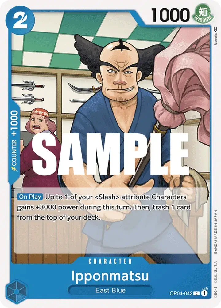 Ipponmatsu (OP04-042) Single: One Piece Kingdoms of Intrigue Einzelkarte