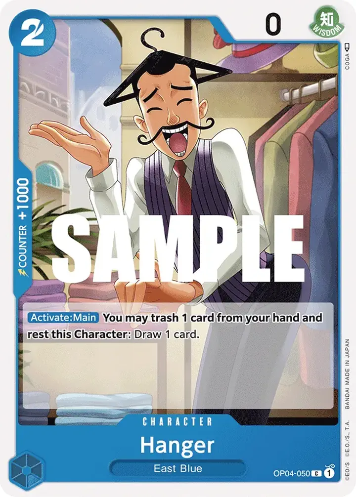 Hanger (OP04-050) Single: One Piece Kingdoms of Intrigue Einzelkarte