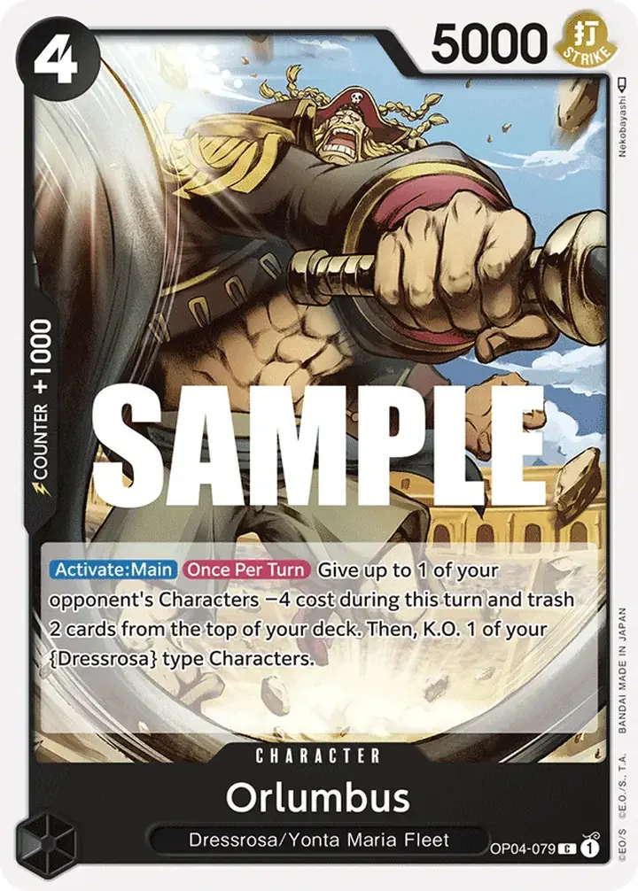 Orlumbus (OP04-079) Single: One Piece Kingdoms of Intrigue Einzelkarte