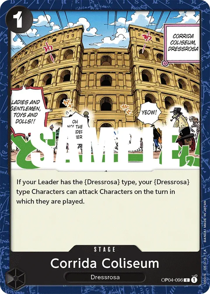 Corrida Coliseum (OP04-096) Single: One Piece Kingdoms of Intrigue Einzelkarte