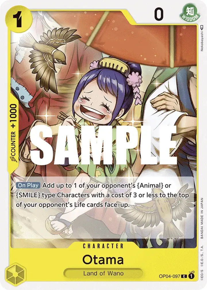 Otama (OP04-097) Single: One Piece Kingdoms of Intrigue Einzelkarte
