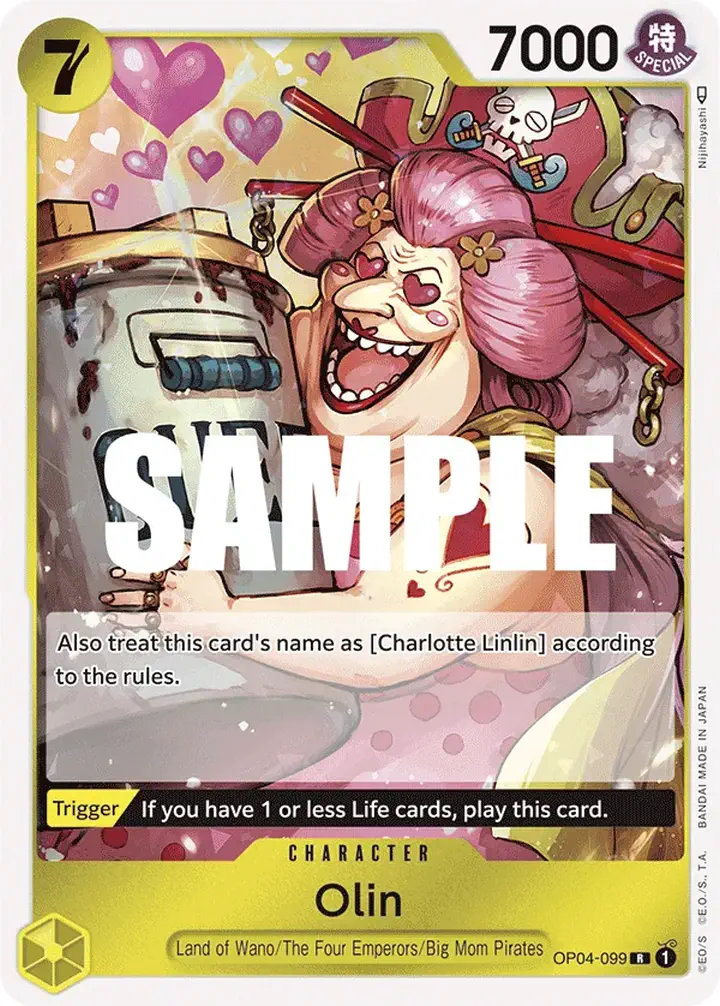 Olin (OP04-099) Single: One Piece Kingdoms of Intrigue Einzelkarte